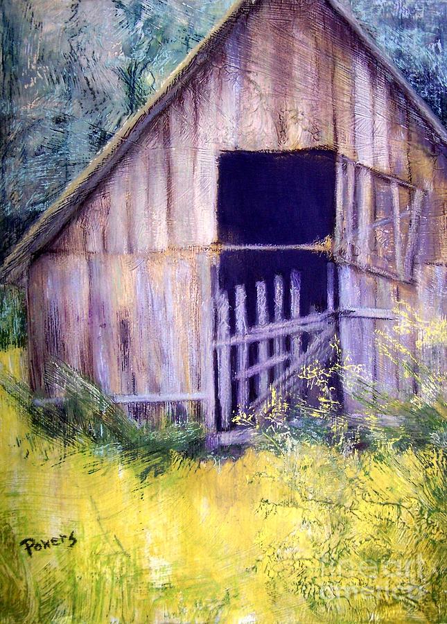 Barn Painting - Relic by Mary Lynne Powers