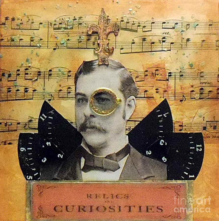 Relics and Curiosities Mixed Media by Desiree Paquette