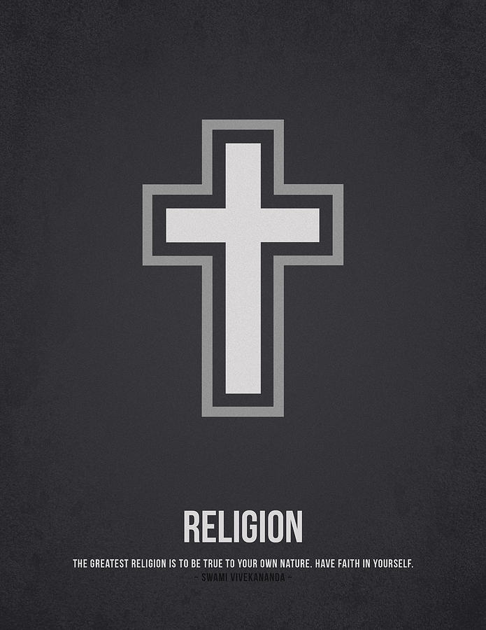 Vintage Drawing - Religion by Aged Pixel