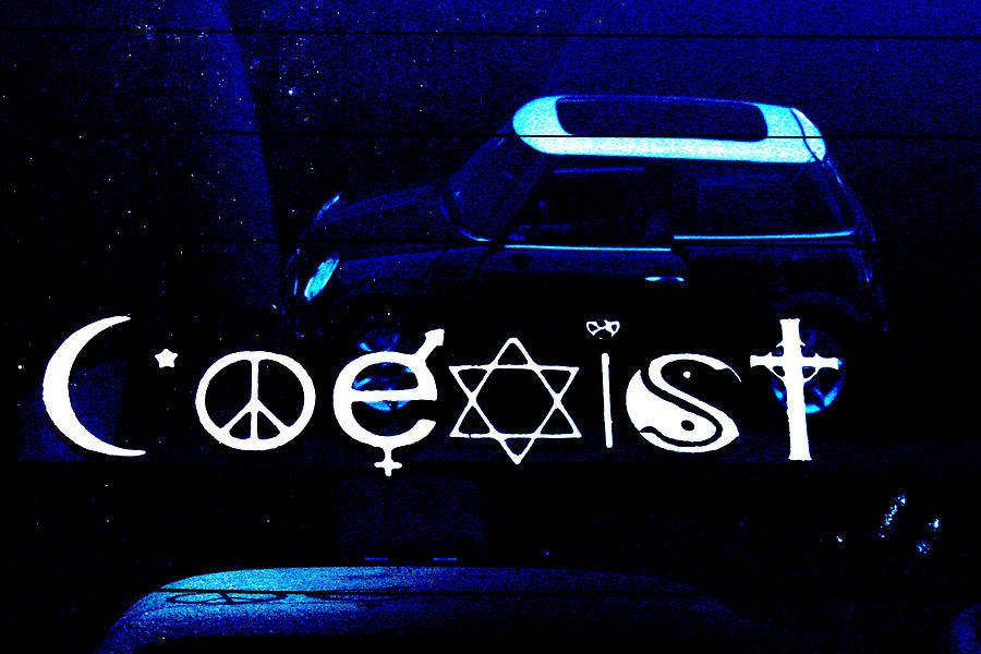 Can we coexist Digital Art by Joseph Coulombe