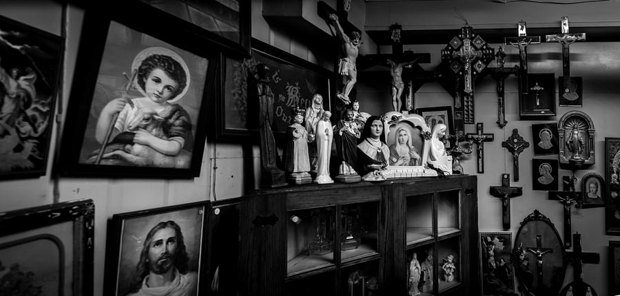 Religion And The Curio Shop Photograph by Bob Orsillo