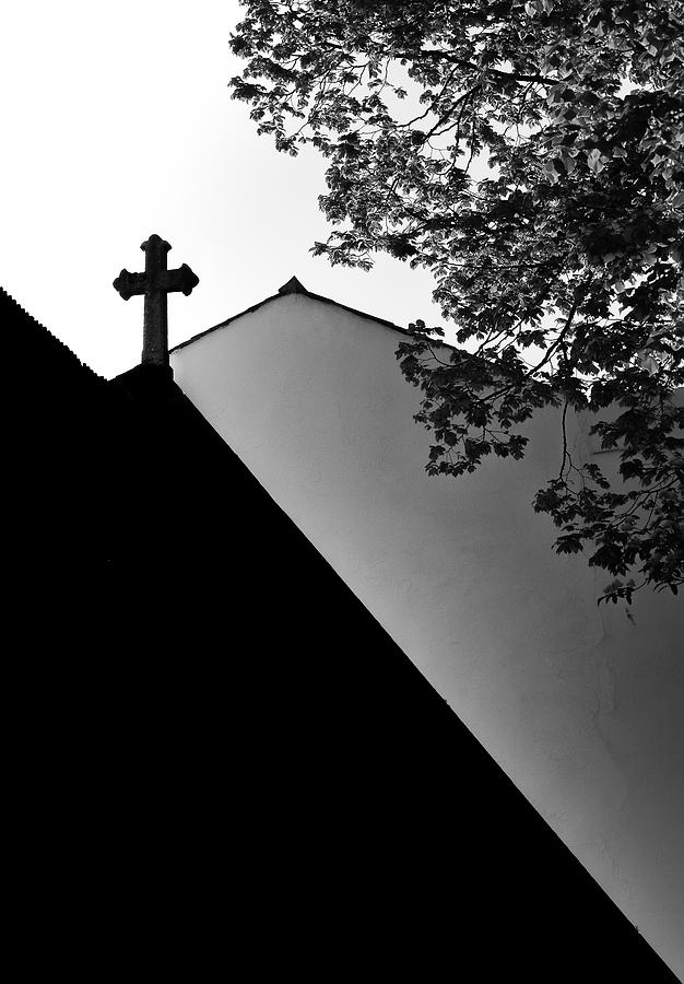 Church Photograph - Religious Rooftop by Neil Buchan-Grant