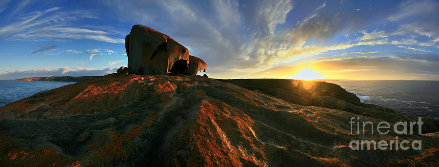 Remarkable Rocks Sunrise Photograph by Bill  Robinson