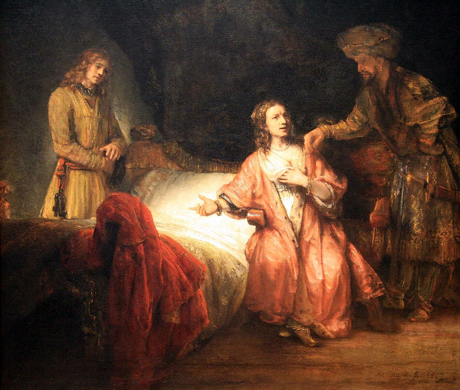 Rembrandt S Joseph Accused By Potiphar S Wife Photograph By Cora Wandel