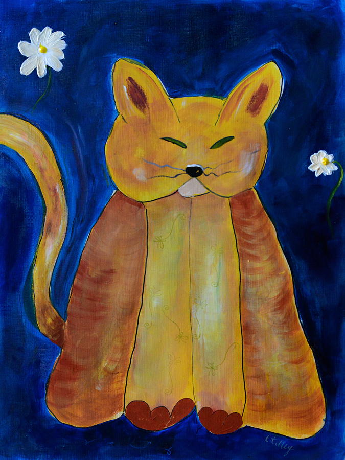 Remember Garfield Painting by Teresa Tilley