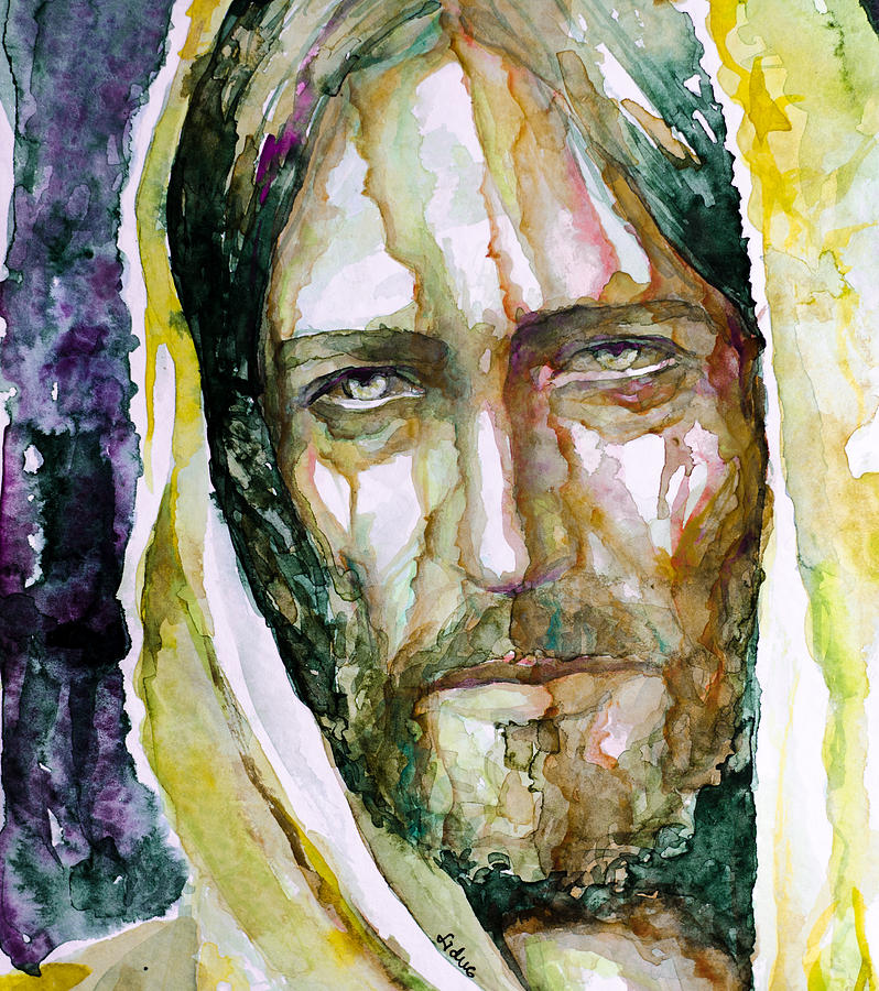 Jesus Christ Painting - Remember the Time by Laur Iduc