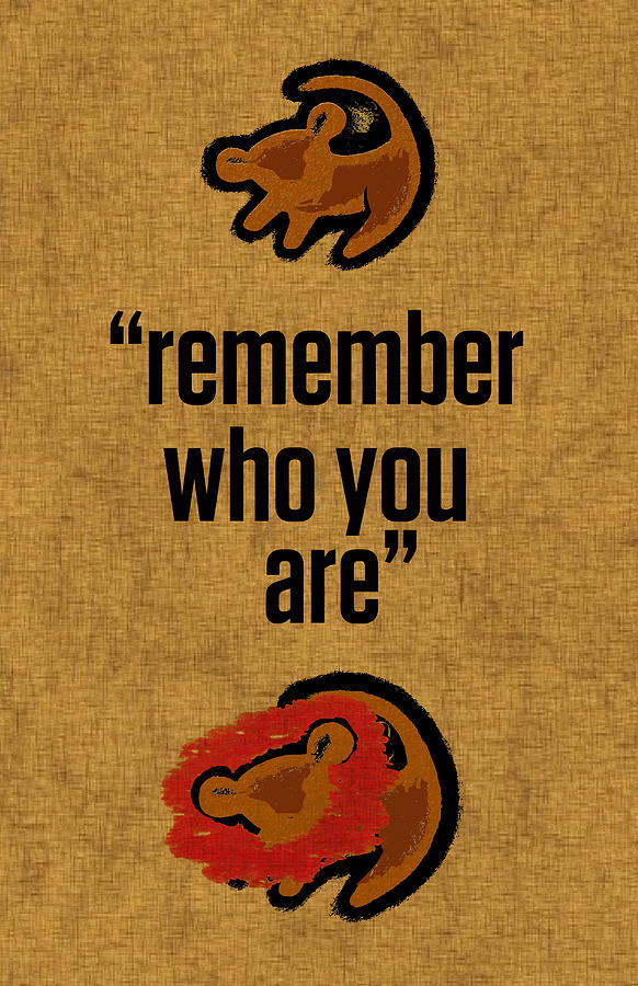 Disney Digital Art - Remember Who You Are by Kenneth Wilkins