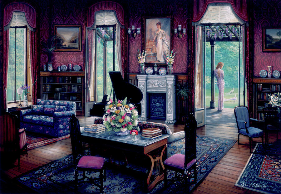 Room Painting - Remembering Evening by MGL Meiklejohn Graphics Licensing