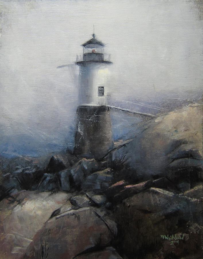 Maine Painting - Remembering Isle Au Haut by Bryan Whitehead