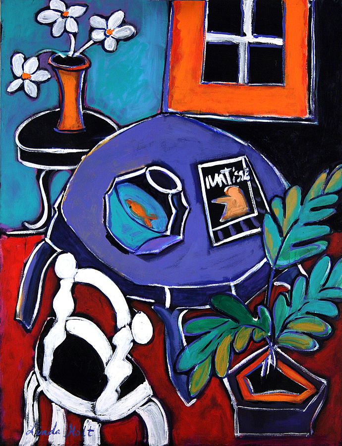 Remembering Matisse Painting by Linda Holt