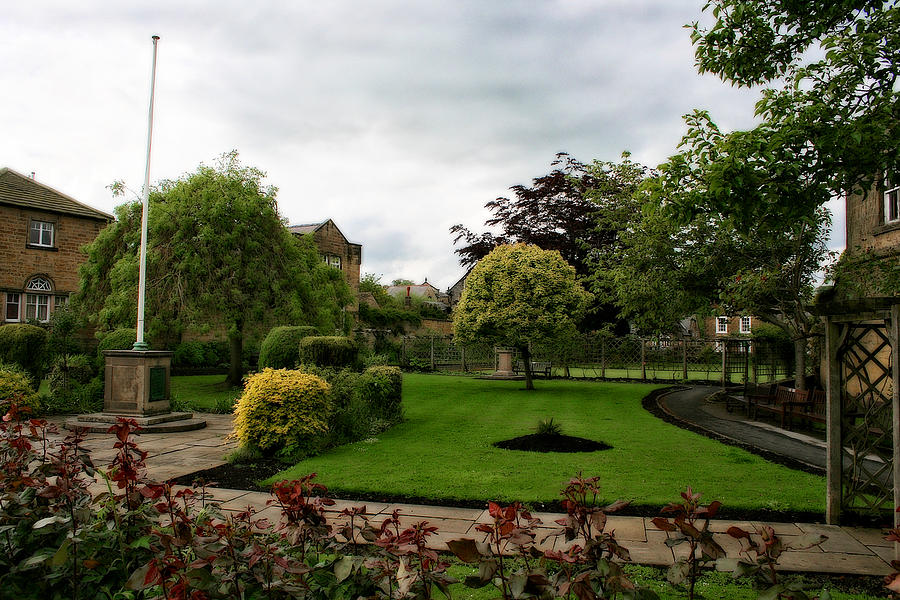 Remembrance Park - in Bakewell Town Peak District - England Photograph ...