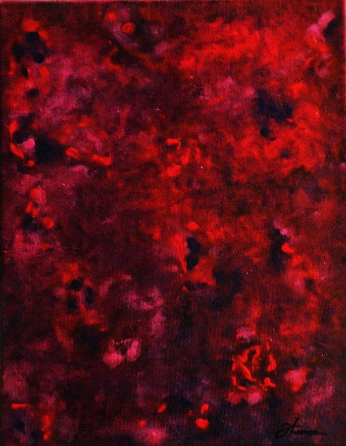 Abstract Painting - Remembrance by Todd Hoover