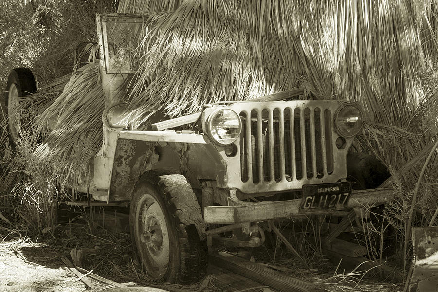 Reminds Me of MASH Willys Jeep Photograph by Scott Campbell