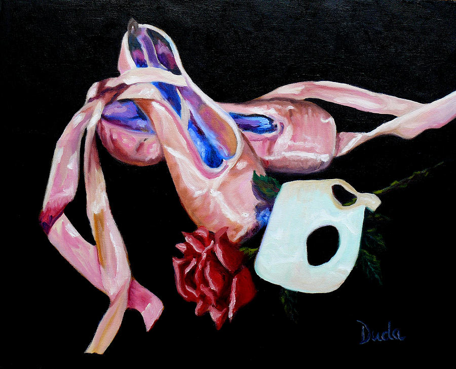 Still Life Painting - Remnants of the Dance by Susan Duda