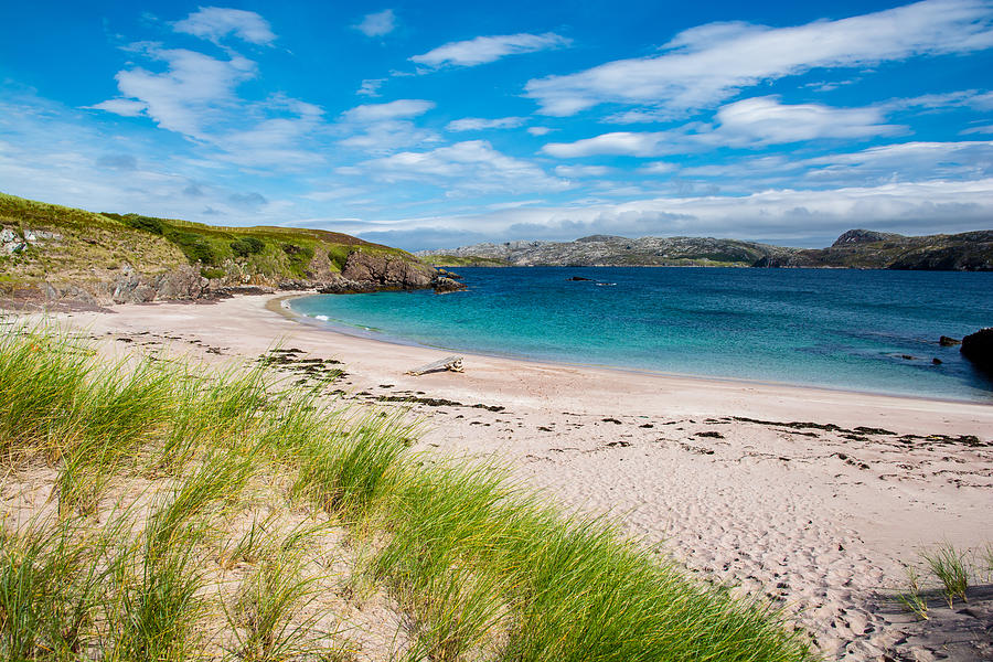 Remote Beach At The Coast Of Scotland Photograph by Andreas Berthold