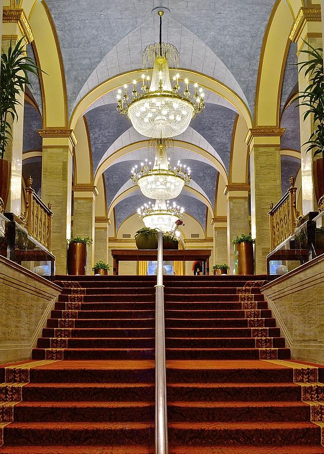 Renaissance Hotel Corridor Photograph by Frozen in Time Fine Art Photography