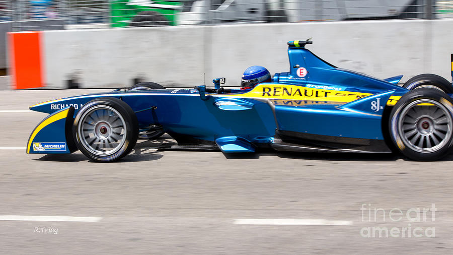 Renault Race Team ePrix Miami Photograph by Rene Triay FineArt Photos
