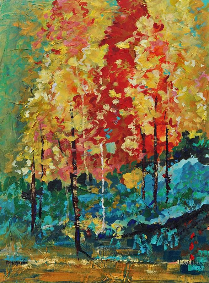 Rendelsham Forest Mixed Media by Ginger Concepcion - Fine Art America