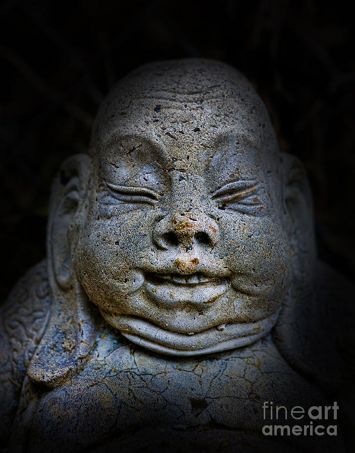 Qieci the Fat Budai - Fat Buddha Photograph by Lee Dos Santos