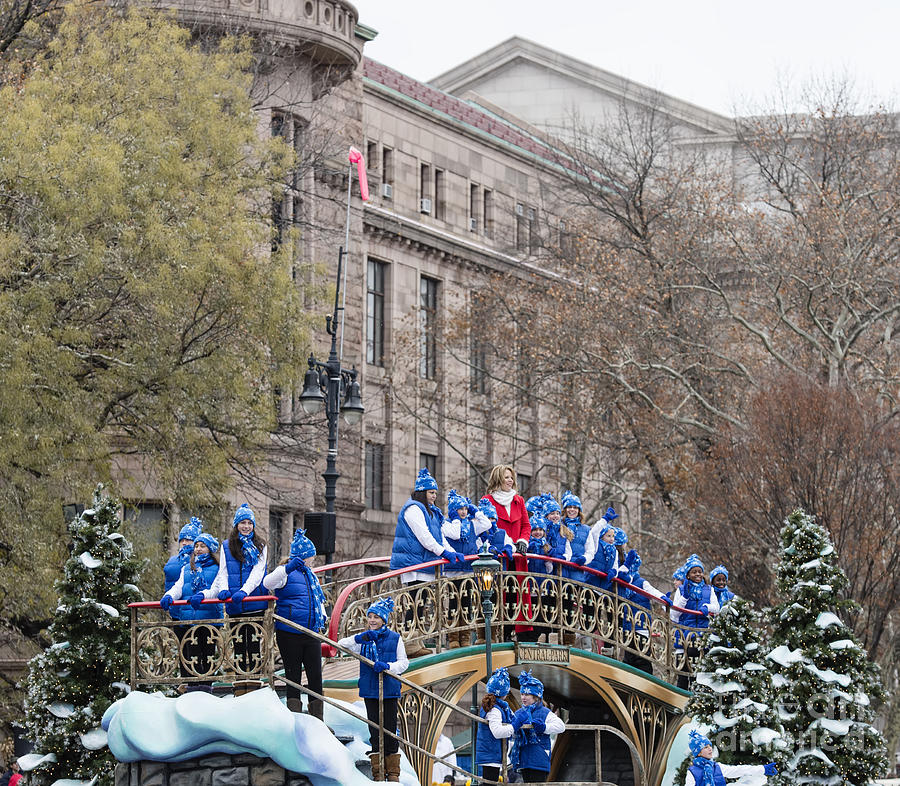 Renee Fleming on Central Park Float at Macys Thanksgiving Day Parade Photograph by David Oppenheimer