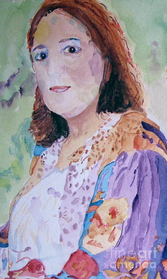 Renee Painting by Sandy McIntire