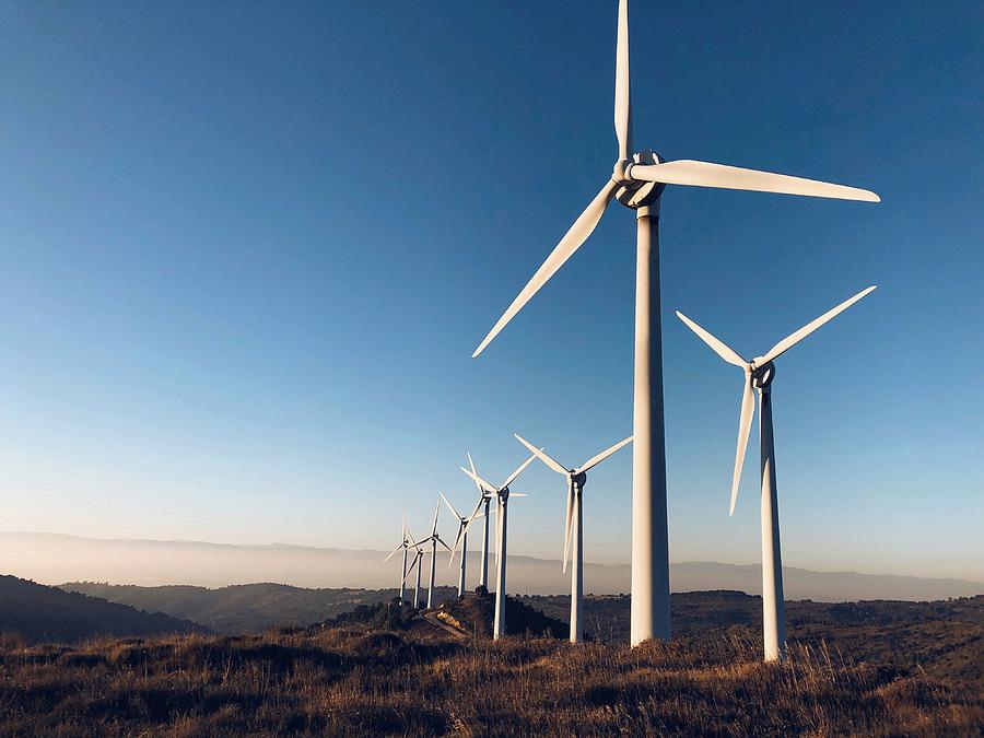 Renewable Energy Plants (Wind farm ) Photograph by Inakiantonana