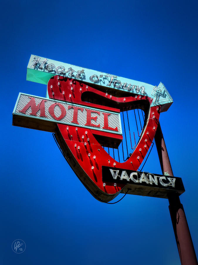 Reno - Heart O Town Motel Photograph by Lance Vaughn