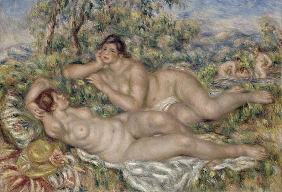 Renoir Bathers, C1918 Painting by Granger