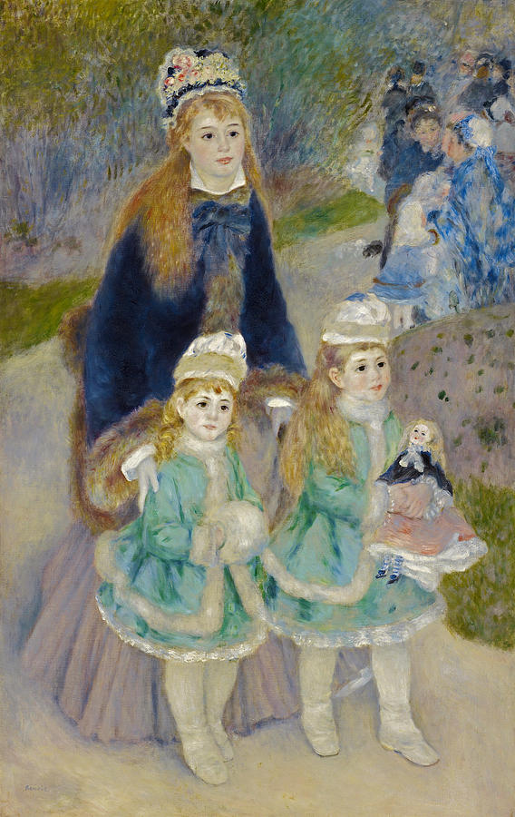 Renoir La Promenade, C1875 Painting by Granger