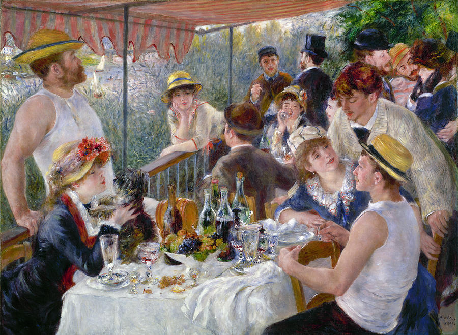 Renoir: Luncheon, 1880-81 Photograph by Granger