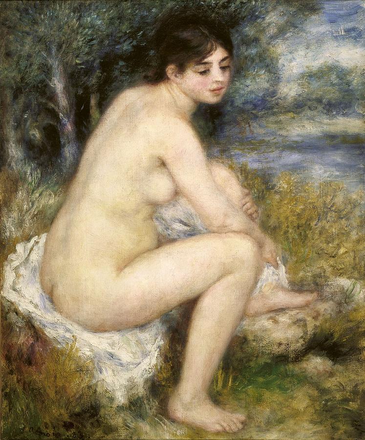 Renoir, Pierre-auguste 1841-1919. Nude Photograph by Everett