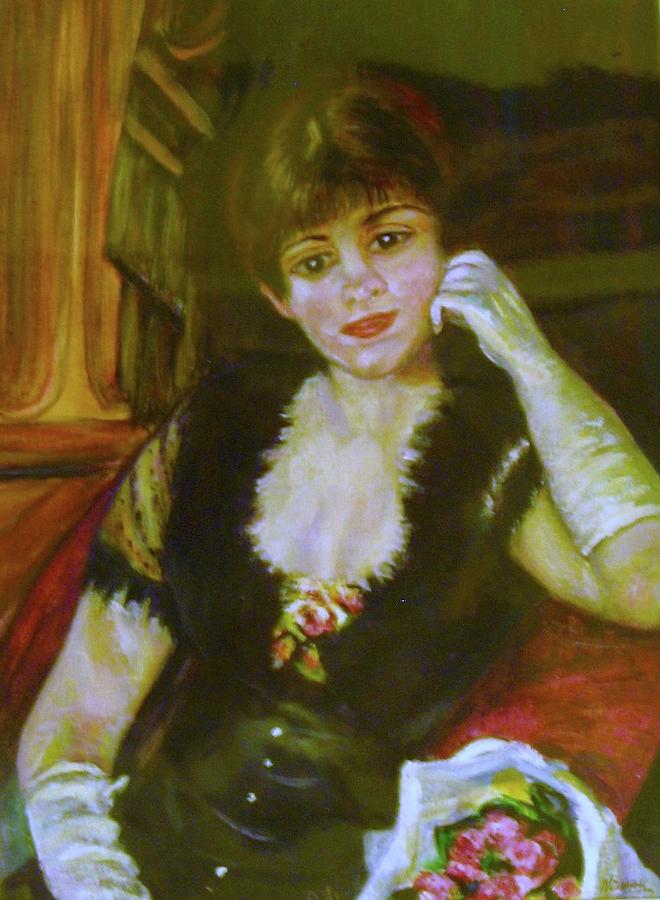 Renoirs Lady Painting by Richard Nowak