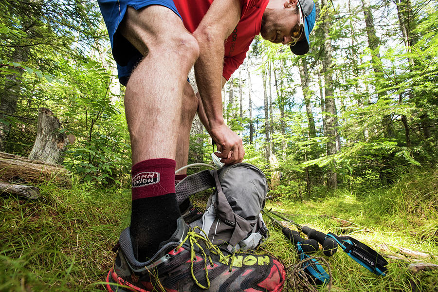 Repacking On The Trail Photograph by Joe Klementovich - Fine Art America