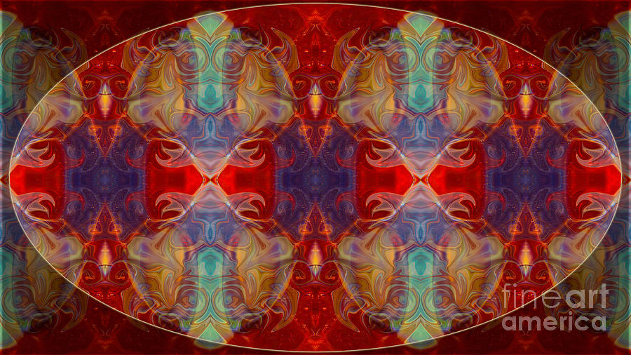 Repeating Realities Abstract Pattern Artwork by Omaste Witkowski Digital Art by Omaste Witkowski