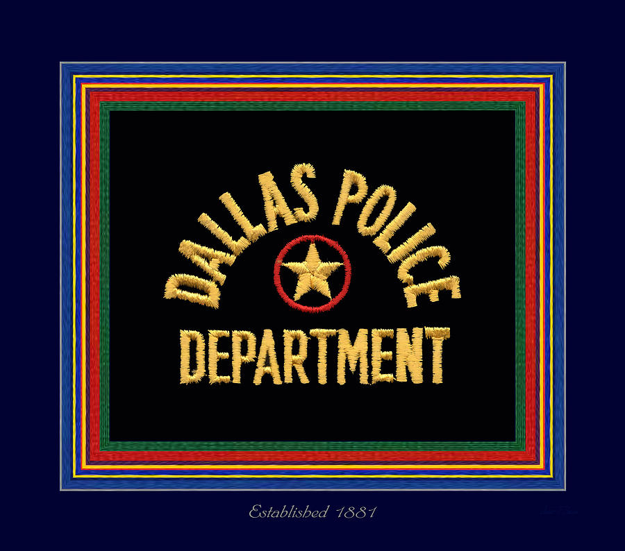 Replica DPD Patch with Epaulette Colors Photograph by Robert J Sadler