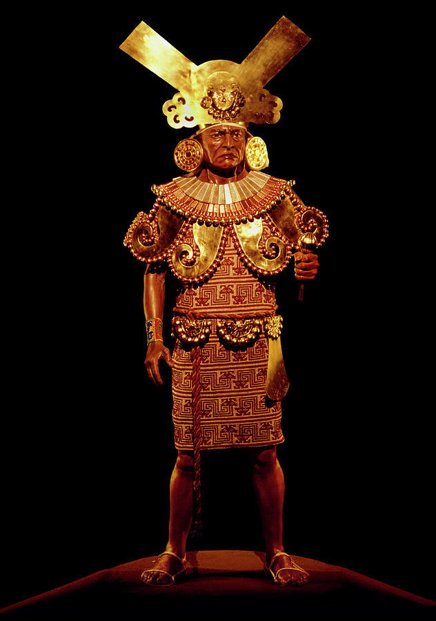 Representation Of The Lord Of Sipan Photograph by Pasquale Sorrentino/science Photo Library