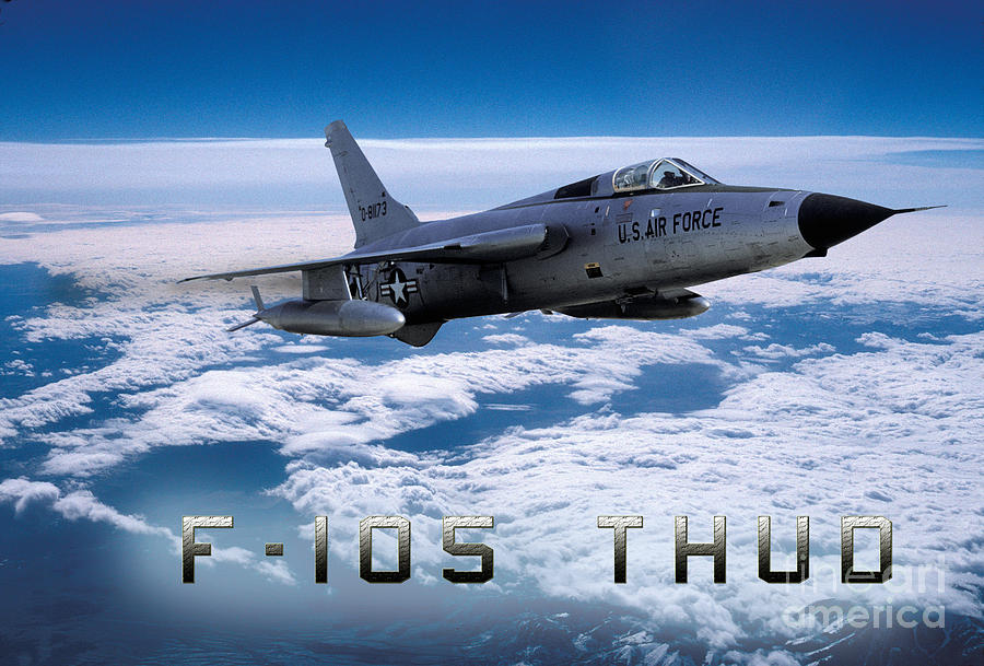 Republic F-105 Thunderchief Photograph by Wernher Krutein