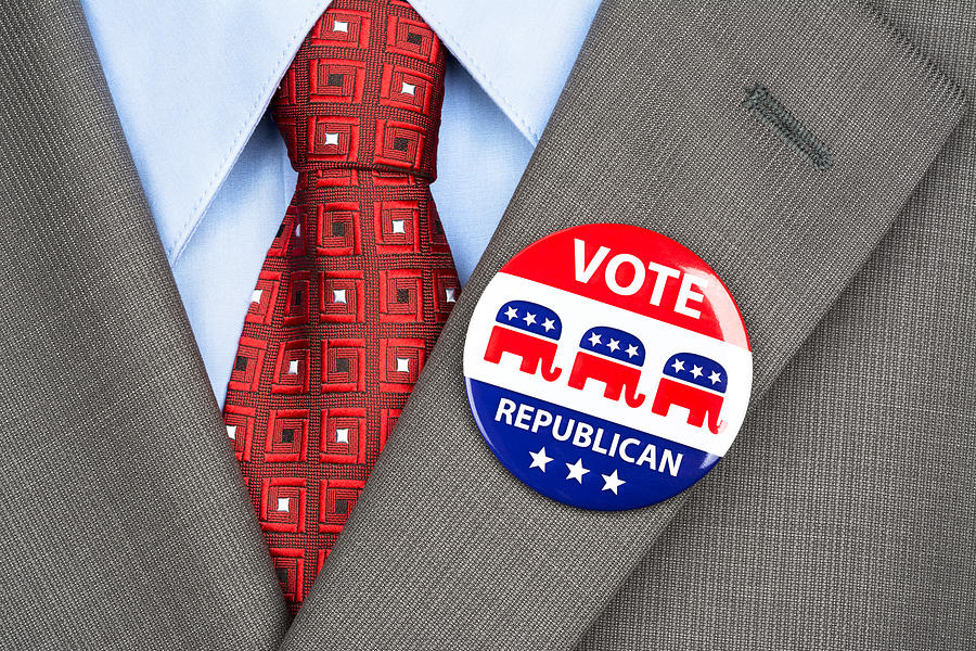 Republican vote badge Photograph by Joe Belanger - Fine Art America