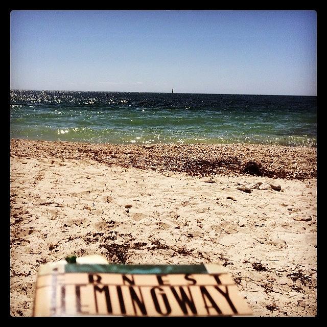 Cliche Photograph - Required Reading When In Key West by Miranda Johnson