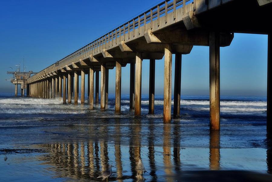 San Diego Photograph - Research Pier- Scripps by See My  Photos