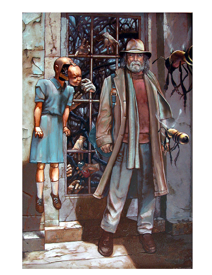 Resistance at the Threshold Painting by William Stoneham
