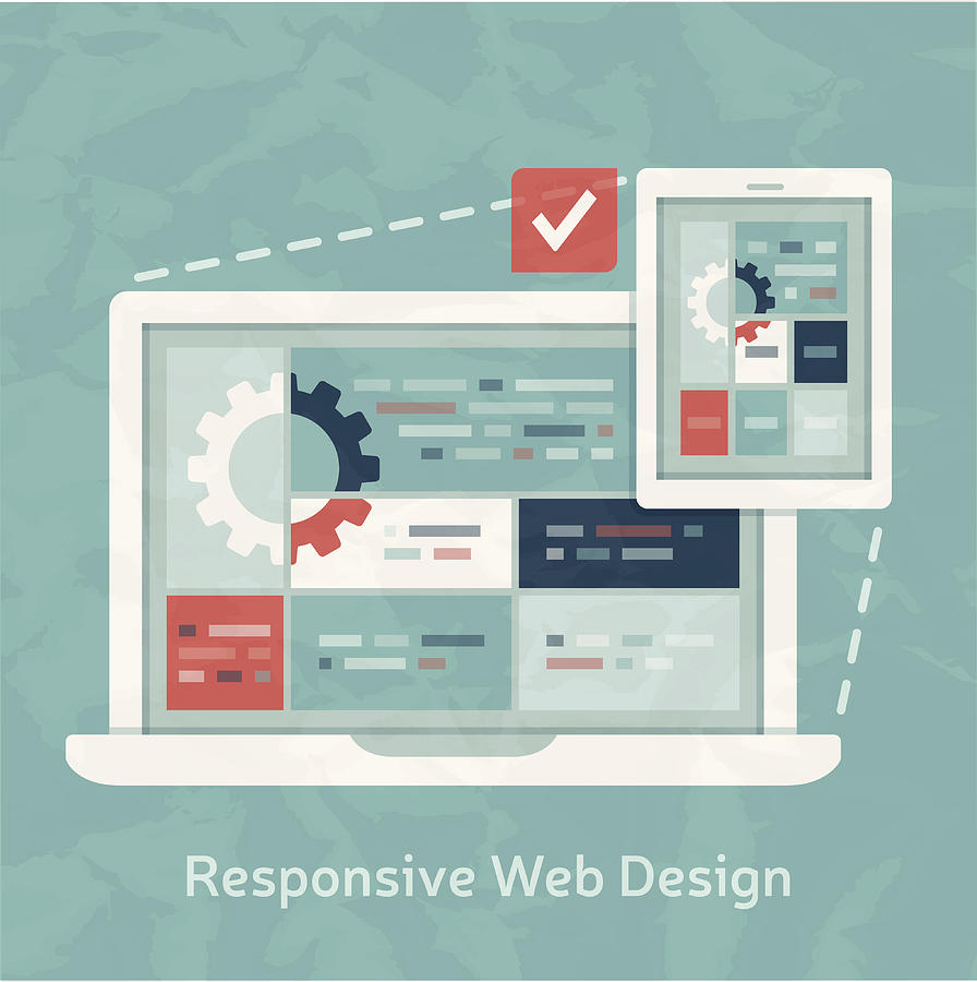 Responsive Design Drawing by Filo