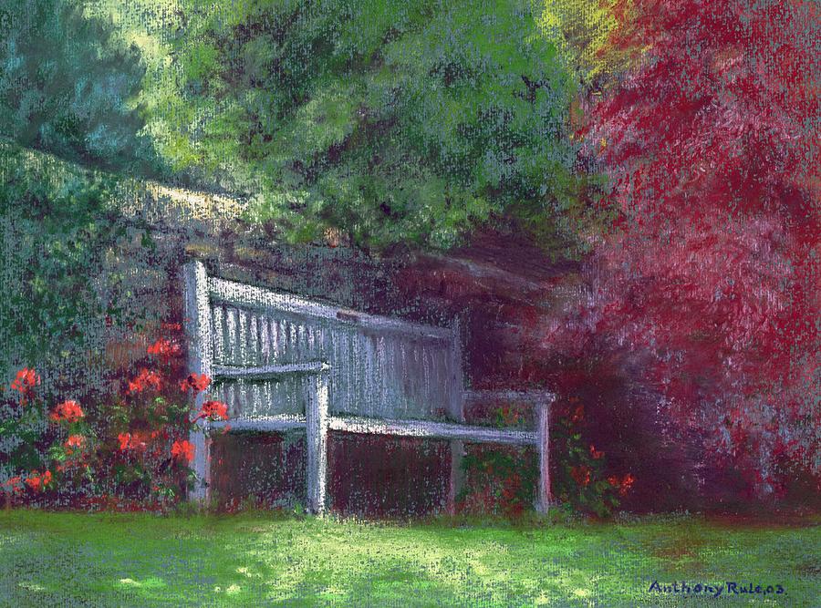 Rest Awhile, 2003 Pastel On Paper Photograph by Anthony Rule