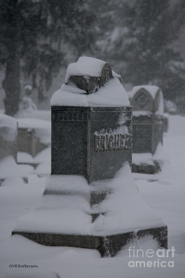 Rest in Winter Peace Photograph by Veronica Batterson