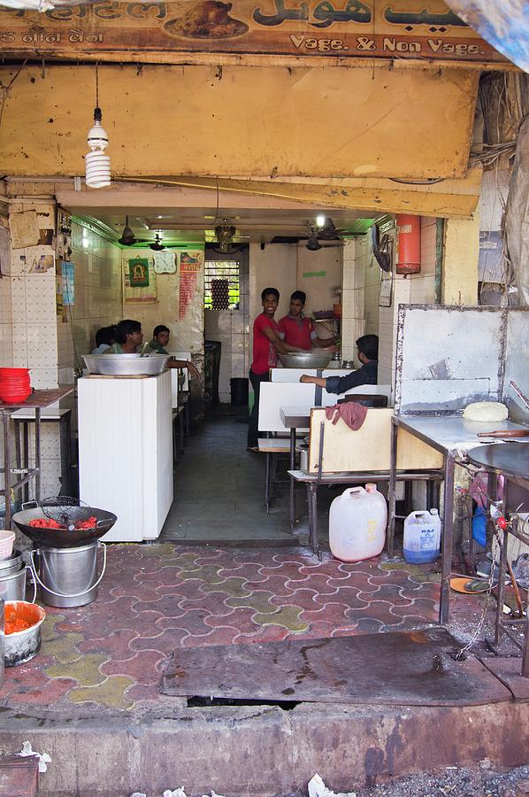 Restaurant In Dharavi Slum Photograph by Science Photo Library Restaurant In Dharavi Slum Photograph by Science Photo Library