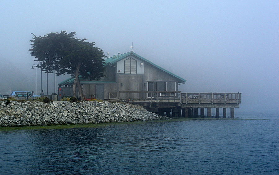 Restaurant With a Foggy View Photograph by AJ  Schibig