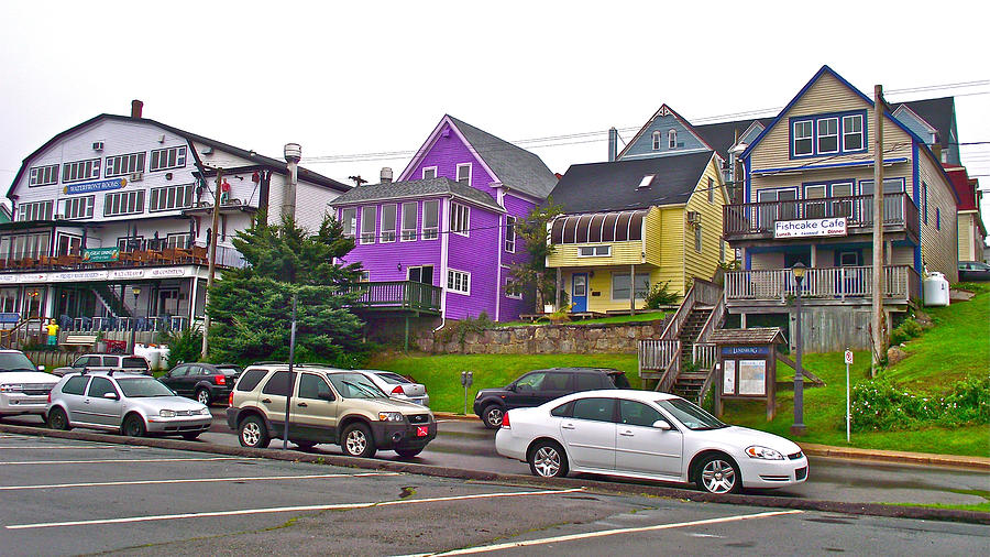 Restaurants In Lunenburg-ns Photograph by Ruth Hager