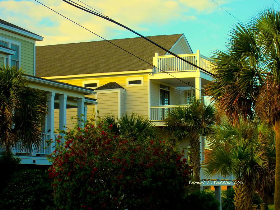Restful Porch at Isle of Palms Photograph by Kendall Kessler