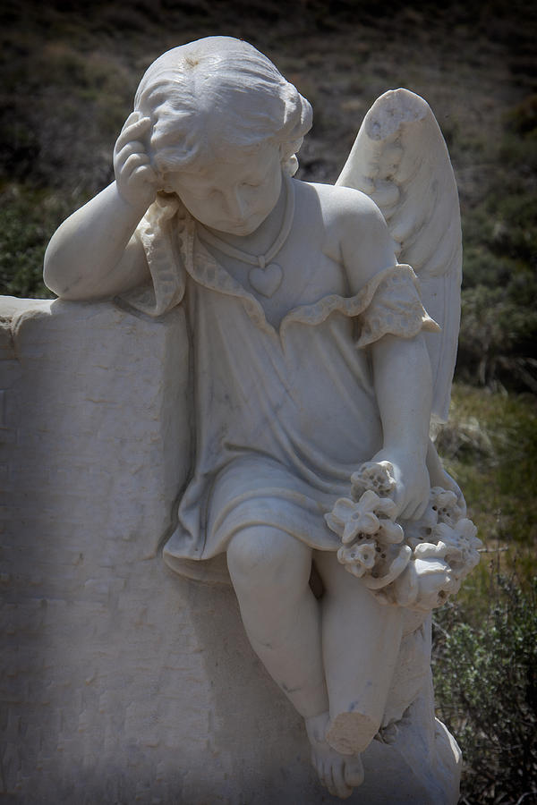 Resting Photograph - Resting Angel by Garry Gay