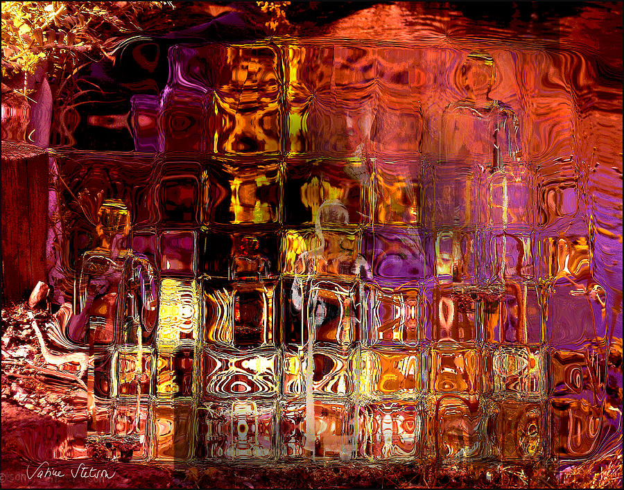 Meditation Digital Art - Restless Mind by Sabine Stetson Meditation Digital Art - Restless Mind by Sabine Stetson